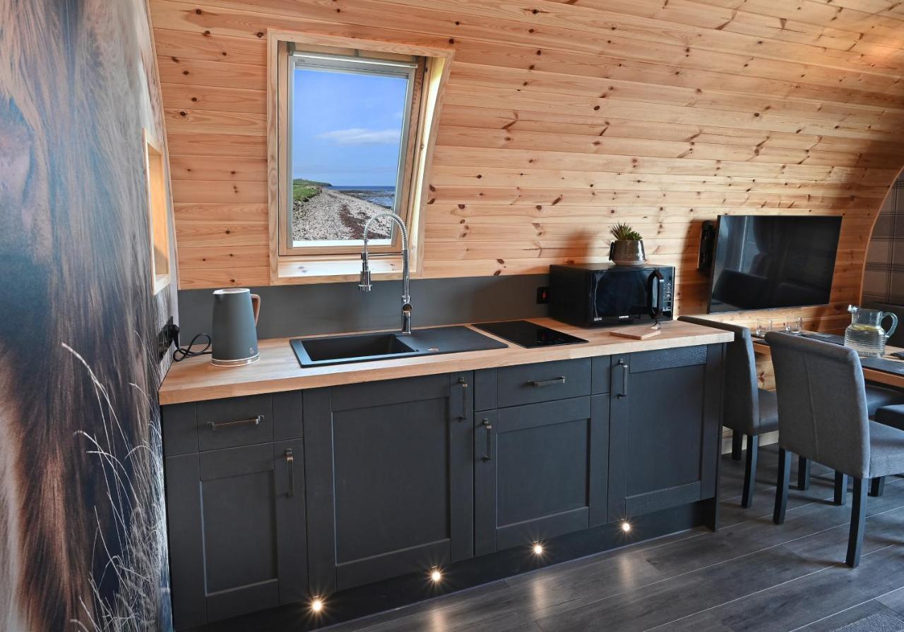 Pod 1, Sinclair Bay Lodges 基斯高地 外观 照片
