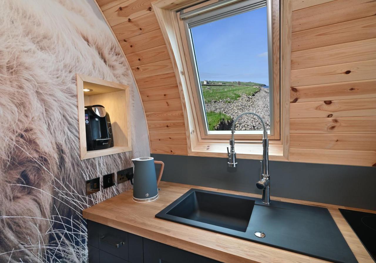 Pod 1, Sinclair Bay Lodges 基斯高地 外观 照片